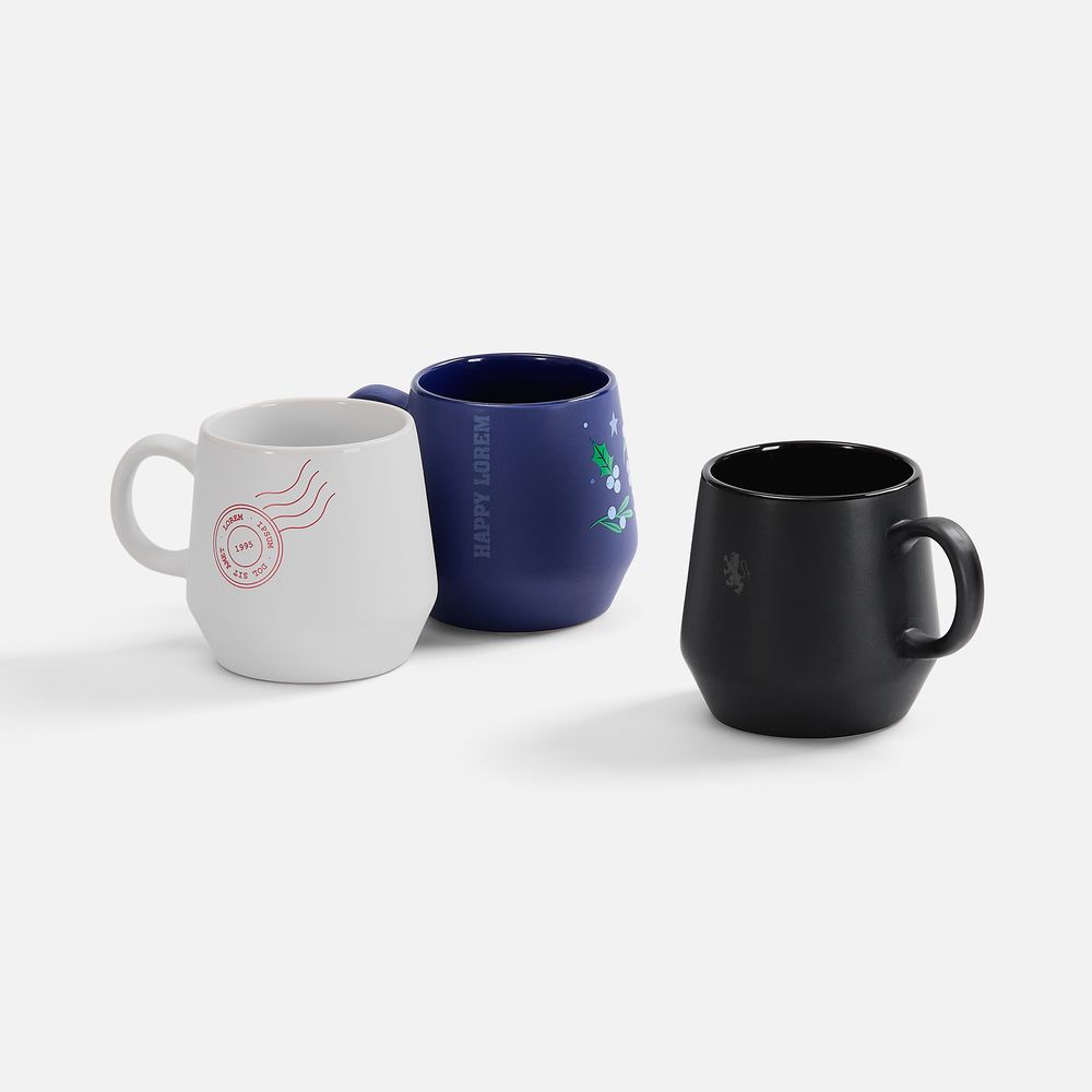 Кружка Tubbi, белая / Миниатюра нанесения (1000)