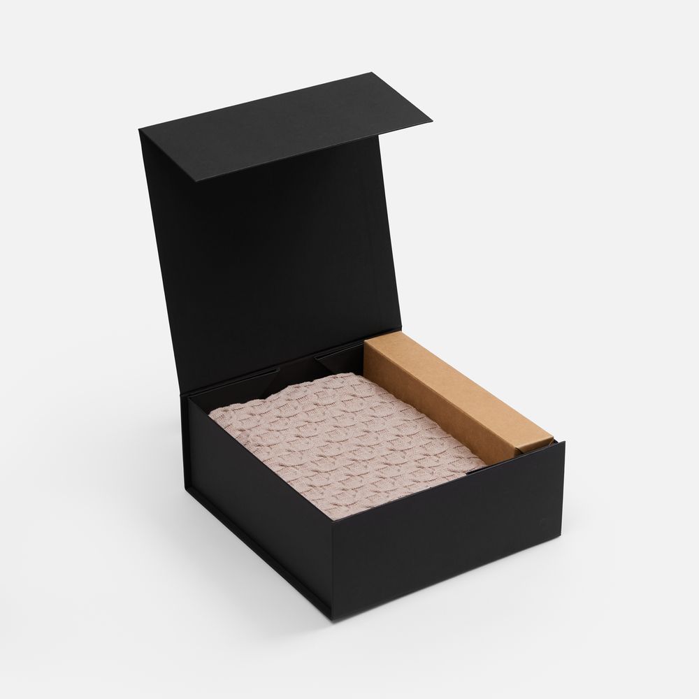 Коробка складная Quadra Fold, черная / Миниатюра WWW (1000)