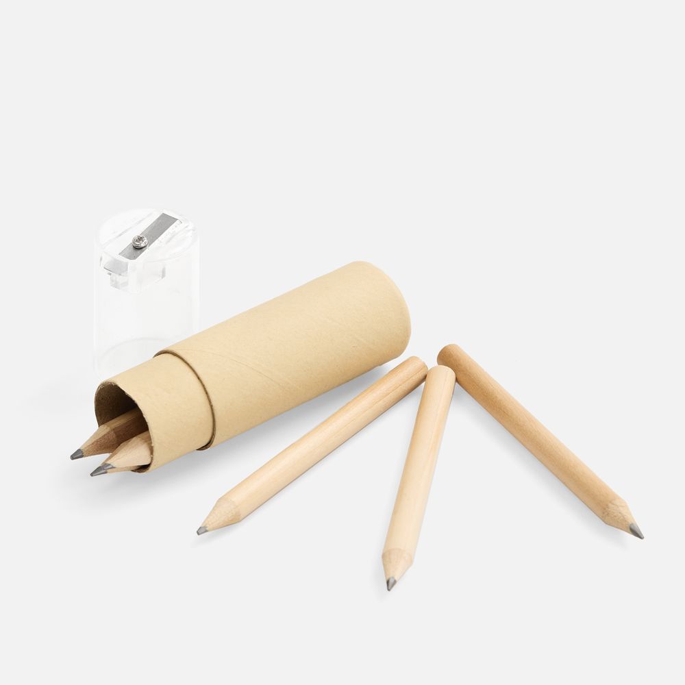 Набор карандашей Office с точилкой / Миниатюра WWW (1000)