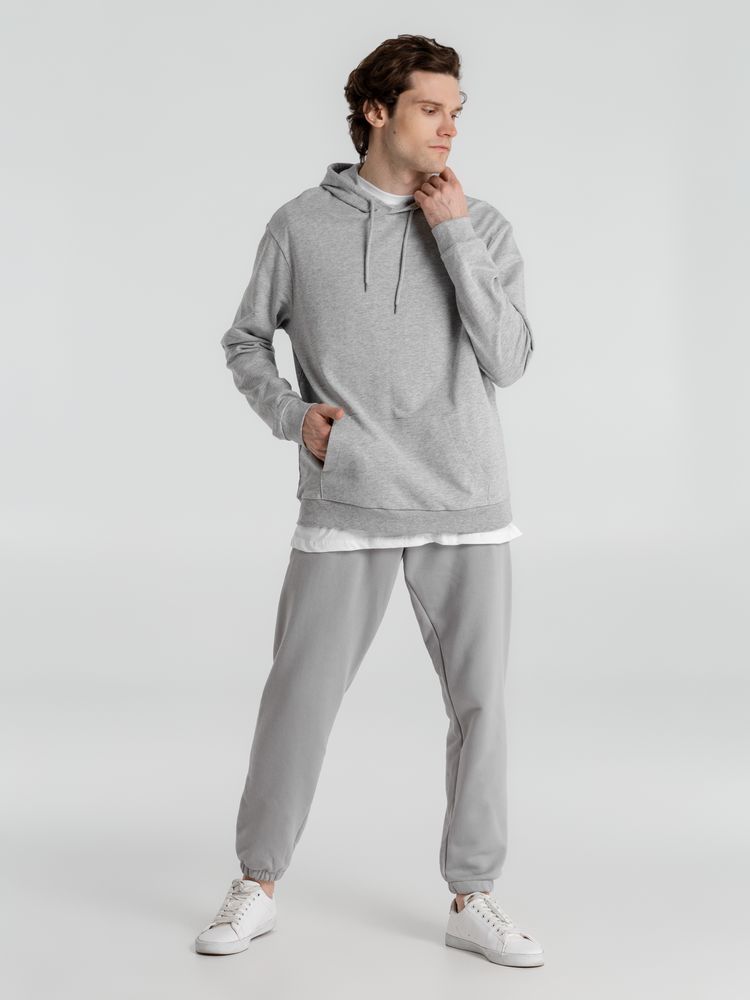 Толстовка с капюшоном унисекс Hoodie, серый меланж / Миниатюра WWW (1000)