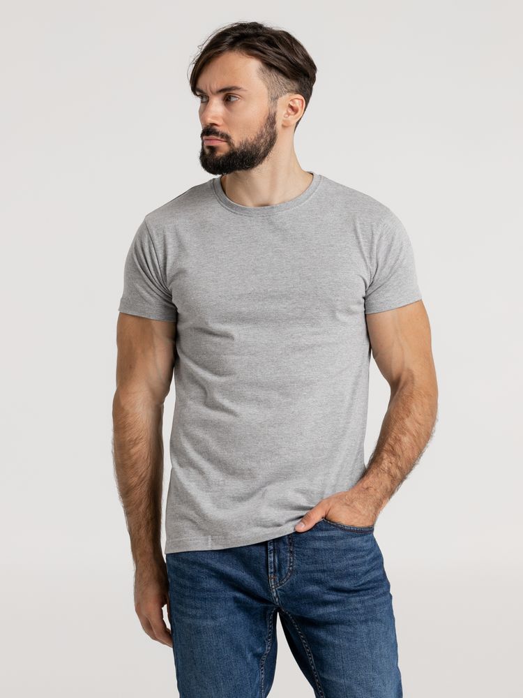 Футболка Firm Wear, серый меланж / Миниатюра WWW (1000)