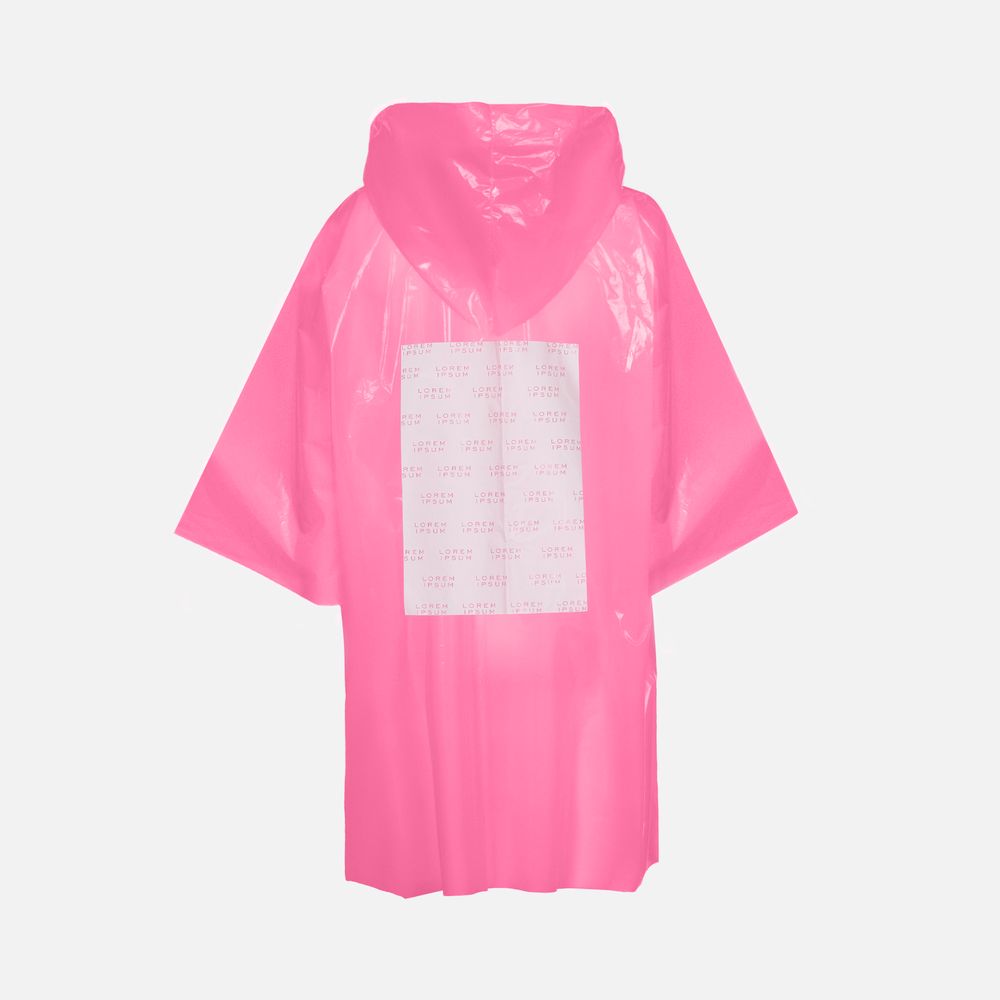 Дождевик-плащ CloudTime с печатью в один цвет на заказ / Миниатюра WWW (1000)