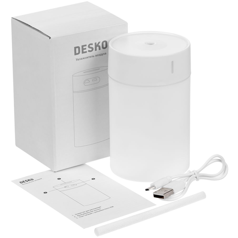 Настольный увлажнитель Desko, белый / Миниатюра WWW (1000)