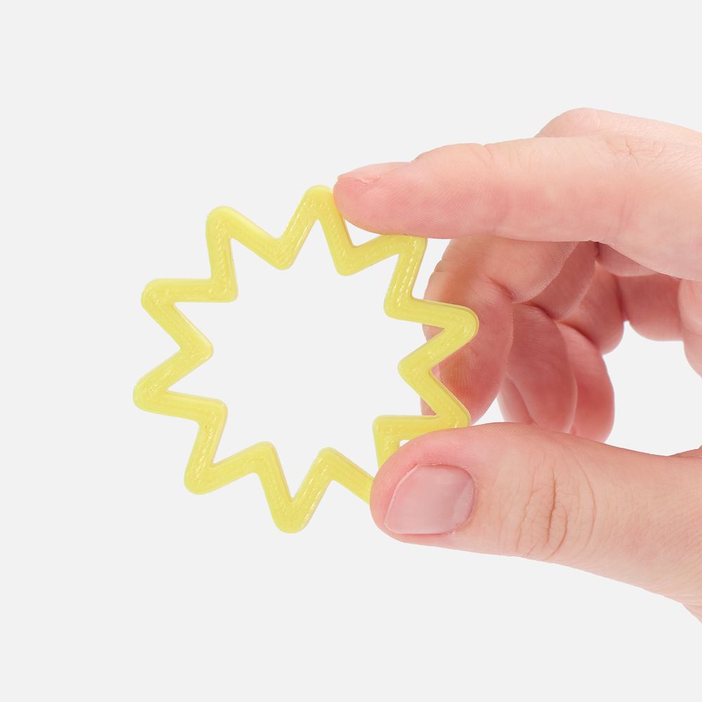 Подвеска Contour, 3D-печать на заказ, искра / Миниатюра WWW (1000)