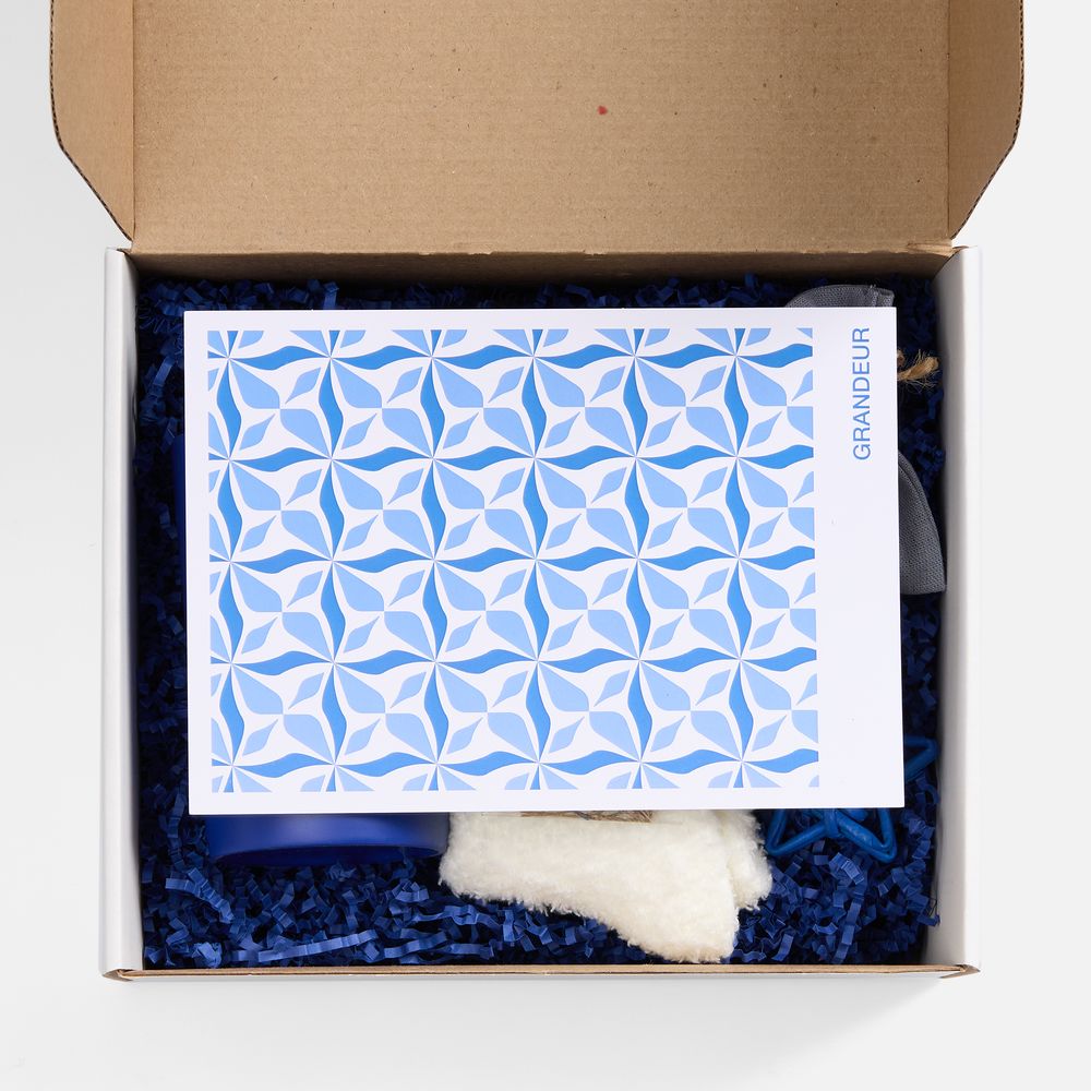 Набор Sockshire, синий / Миниатюра WWW (1000)