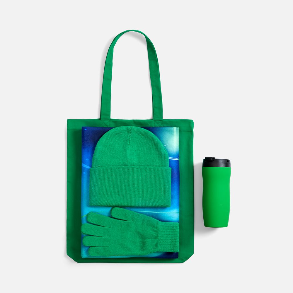 Набор «Северное сиятельство», зеленый / Миниатюра WWW (1000)