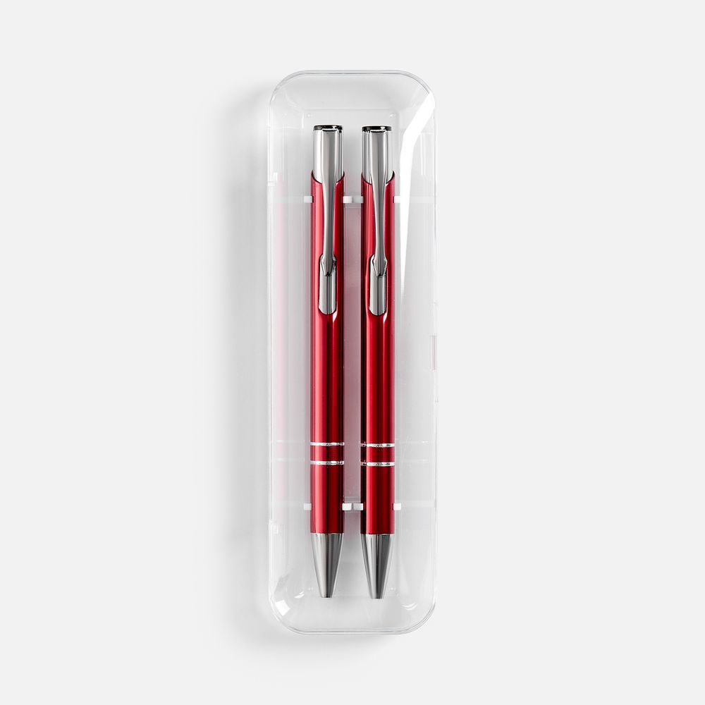 Набор из 2 ручек Keskus, красный / Миниатюра WWW (1000)