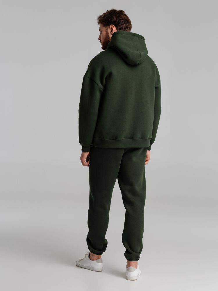 Худи Kulonga Oversize, темно-зеленое / Миниатюра WWW (1000)