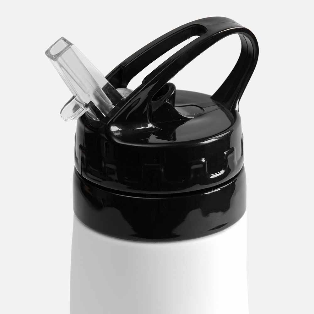 Складная бутылка для воды Langfossen, белая / Миниатюра WWW (1000)