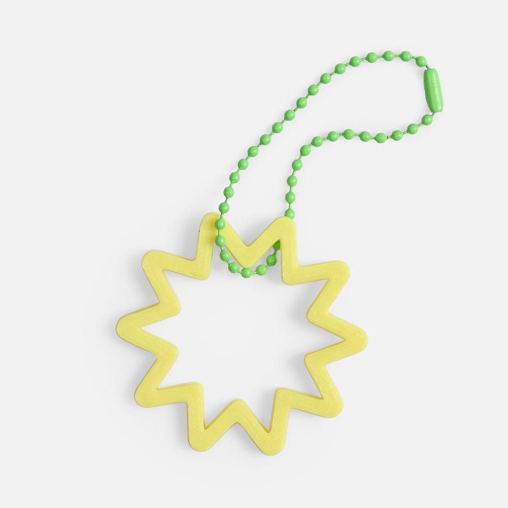 Подвеска Contour, 3D-печать на заказ, искра / Миниатюра WWW (1000)