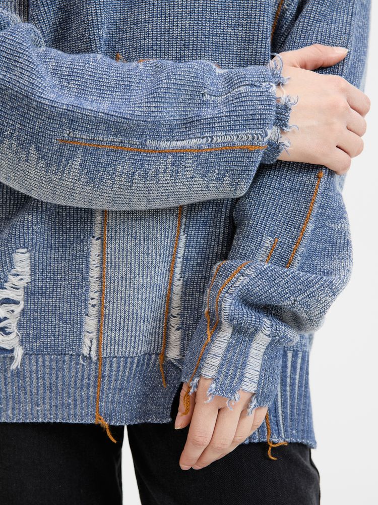 Джемпер Denim на заказ, полушерсть / Миниатюра WWW (1000)
