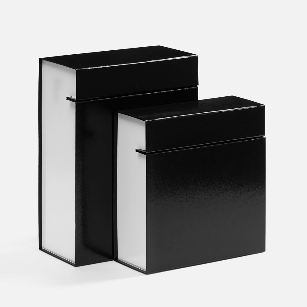 Коробка складная Wishful, M, черная / Миниатюра WWW (1000)