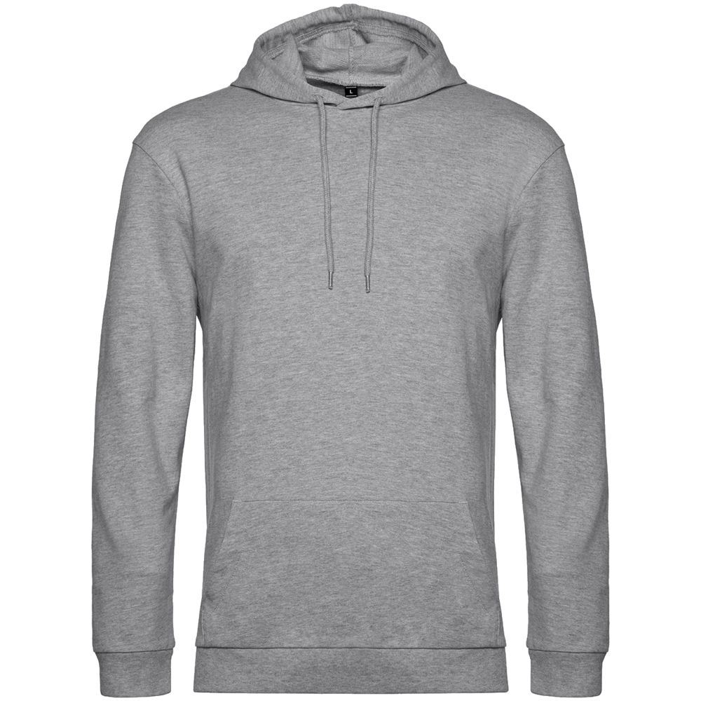 Толстовка с капюшоном унисекс Hoodie, серый меланж / Миниатюра WWW (1000)