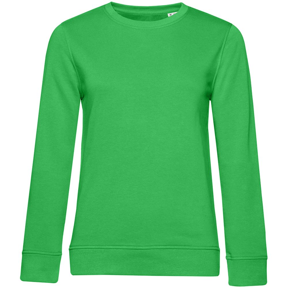 Свитшот женский BNC Organic, зеленый / Миниатюра WWW (1000)