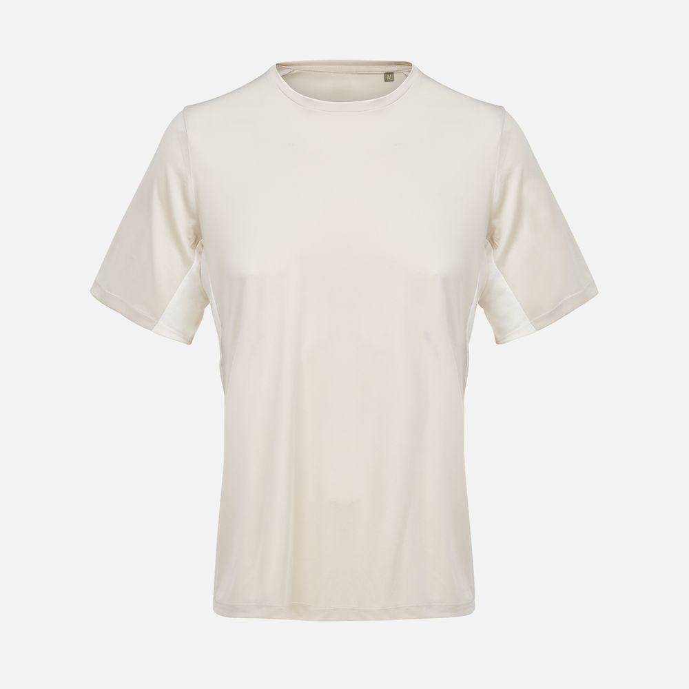 Футболка спортивная унисекс Storm, бежевая (льняная) / Миниатюра WWW (1000)