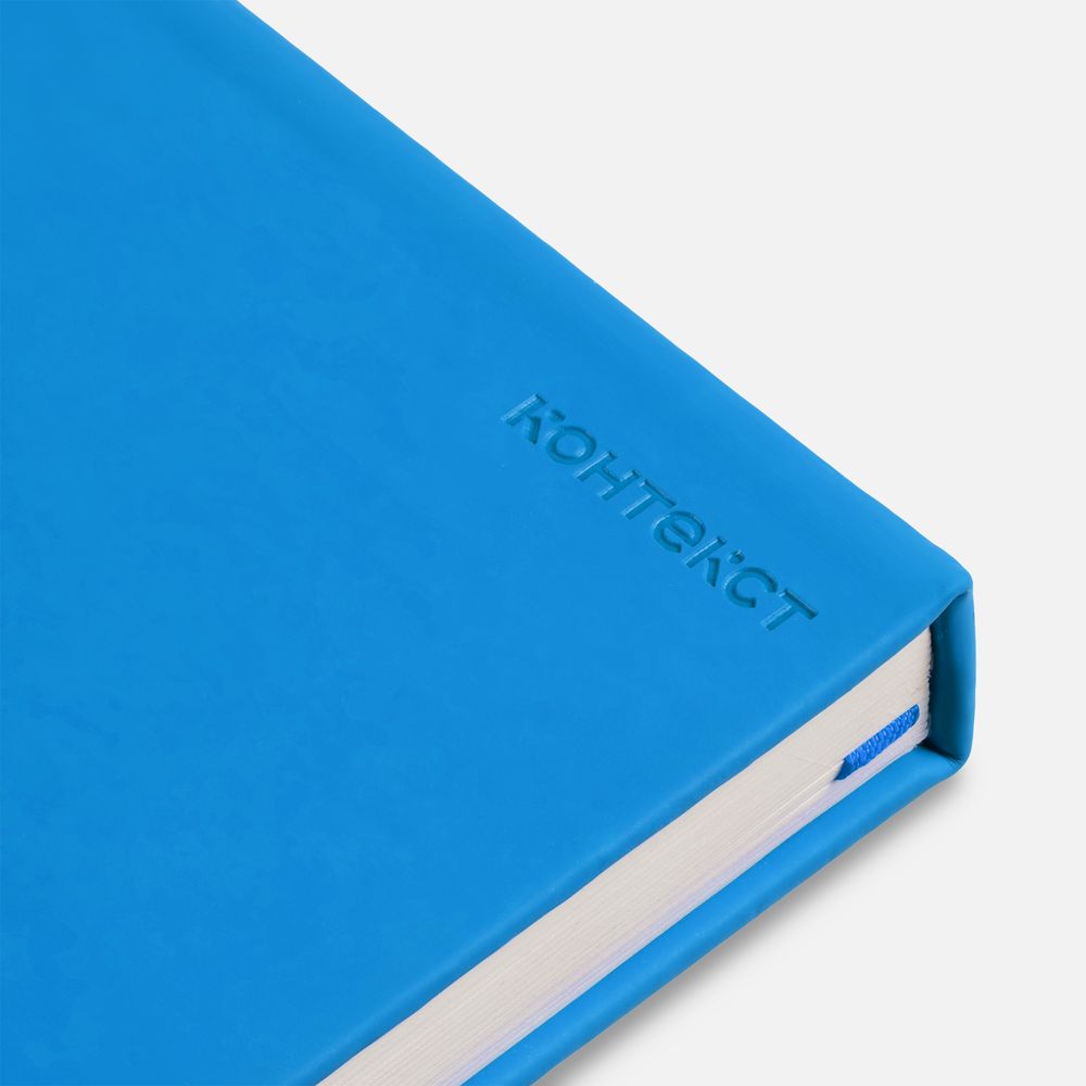 Ежедневник Magnet Shall, недатированный, голубой / Миниатюра WWW (1000)