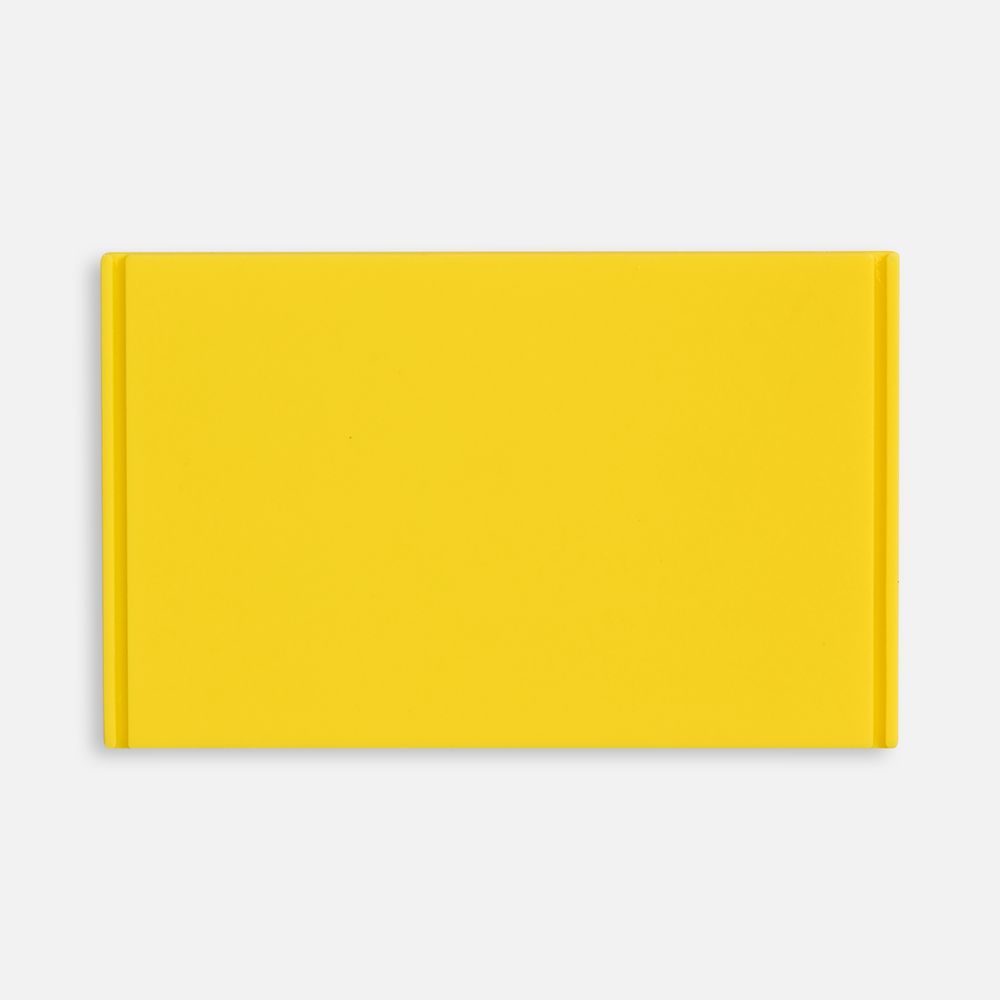 Лейбл из ПВХ Dzeta, XL, желтый / Миниатюра WWW (1000)