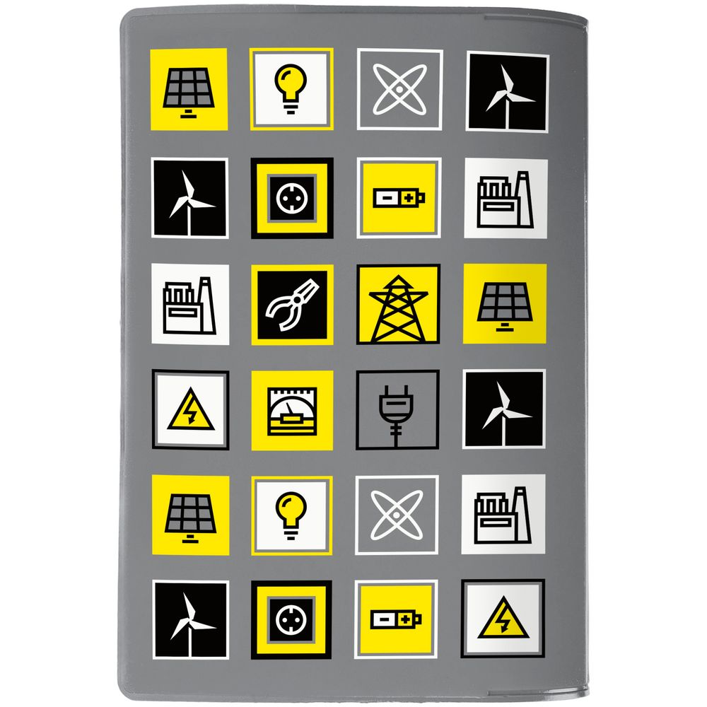 Обложка для паспорта Industry, ver.2, энергетика / Миниатюра WWW (1000)