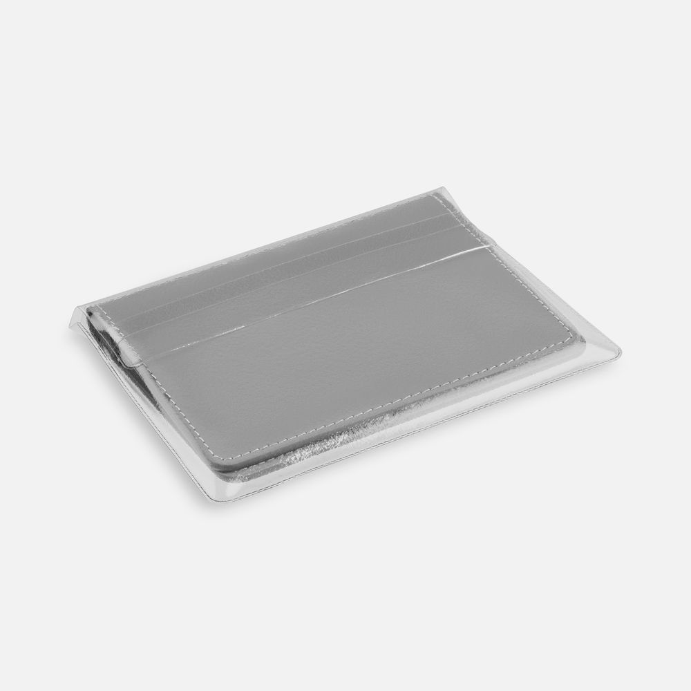 Обложка для паспорта Alaska, серая / Миниатюра (упак) (1000)