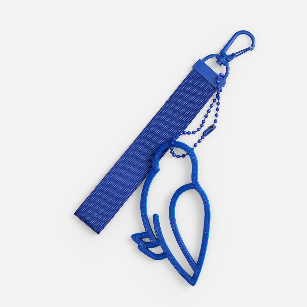 Подвеска «Сова», 3D-печать, синяя / Миниатюра WWW (1000)