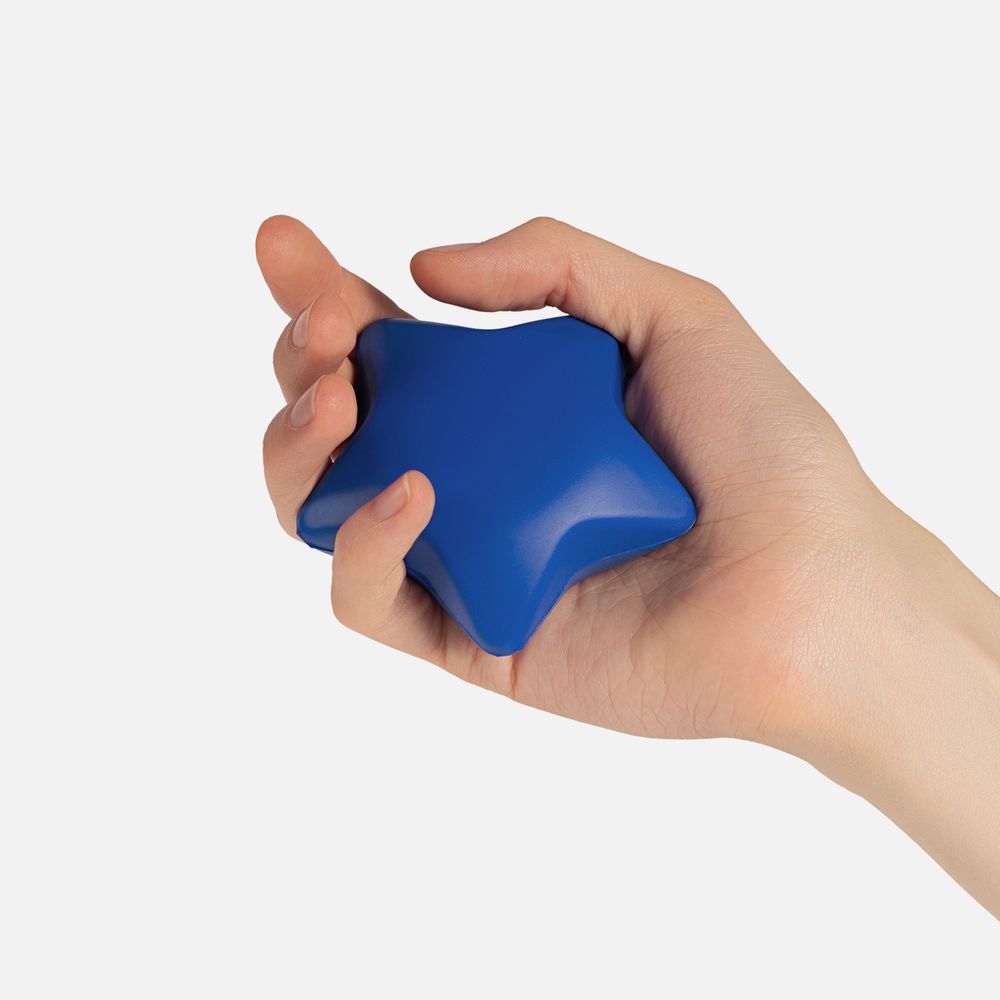 Антистресс «Звезда», синий / Миниатюра WWW (1000)