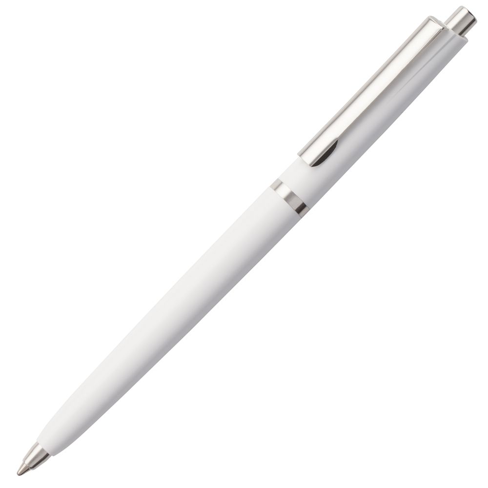 Ручка шариковая Classic, белая / Миниатюра WWW (1000)