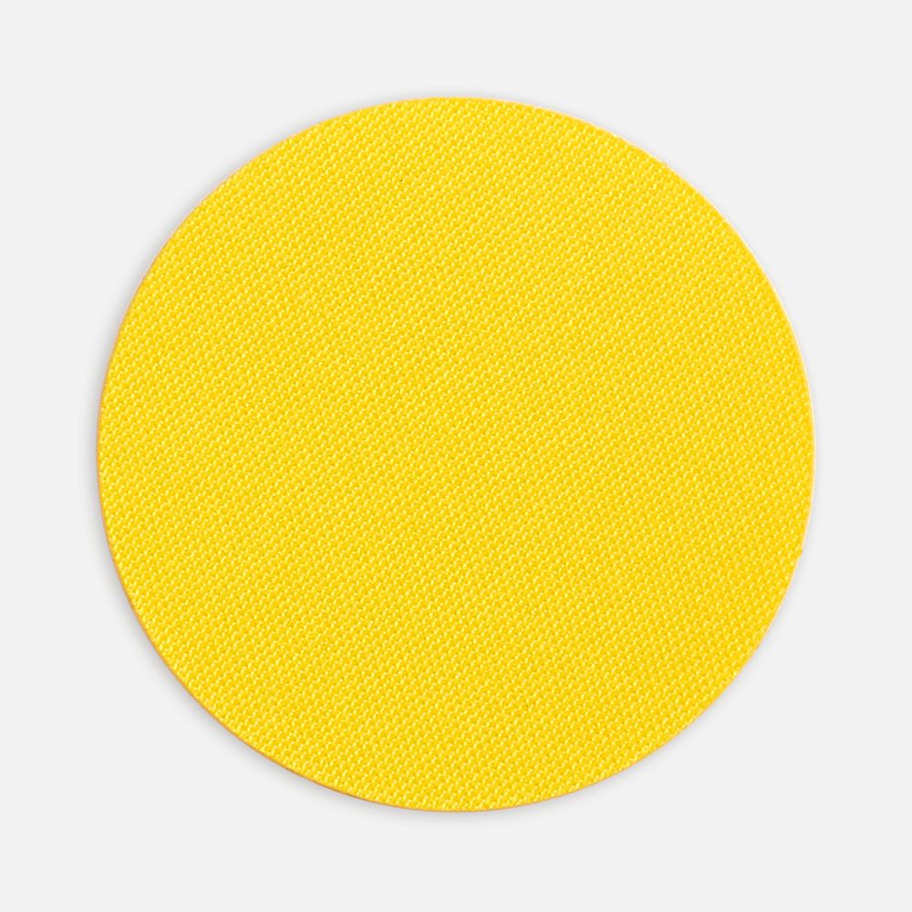 Наклейка тканевая Lunga Round, M, желтая / Миниатюра WWW (1000)