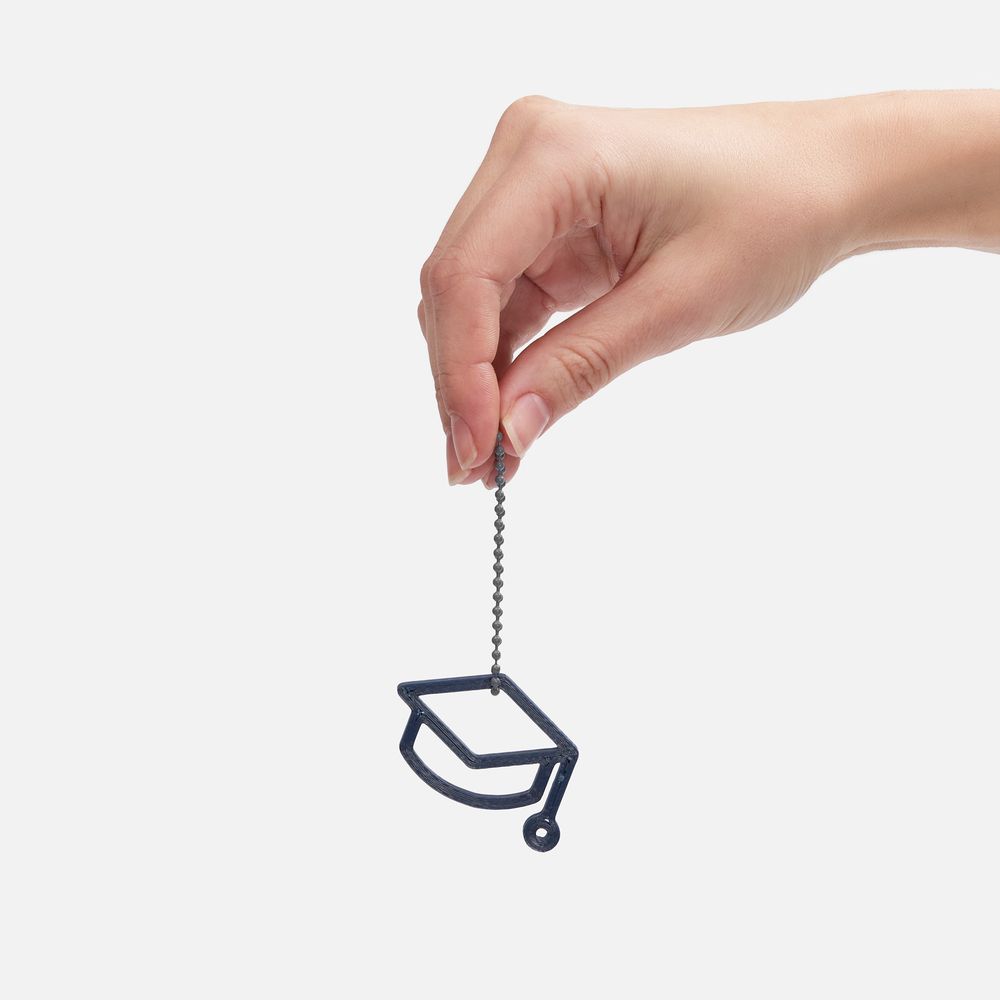 Подвеска Industry, 3D-печать на заказ, шапочка студента / Миниатюра WWW (1000)