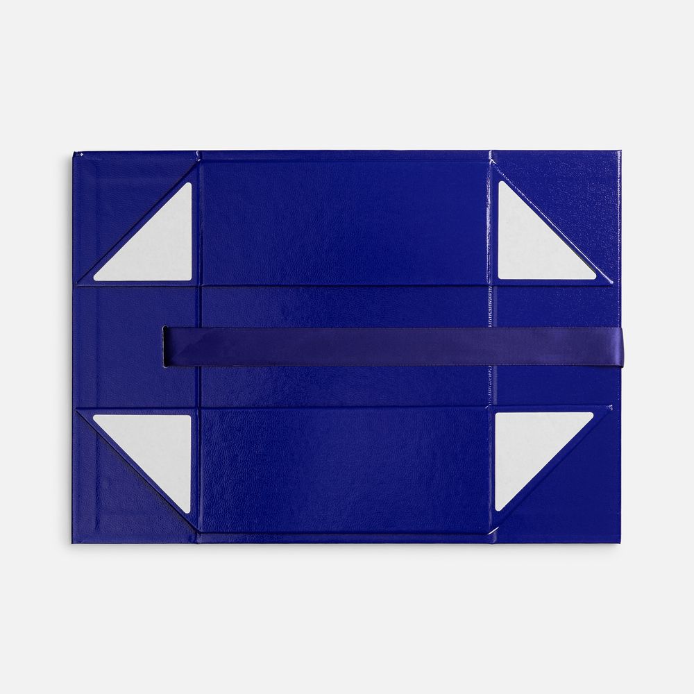 Коробка складная Rusetti, S, синяя / Миниатюра WWW (1000)