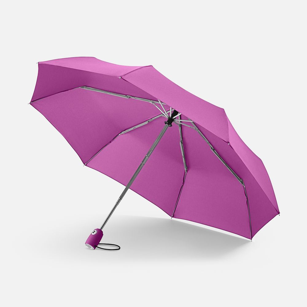 Зонт складной AOC, ярко-розовый / Миниатюра WWW (1000)