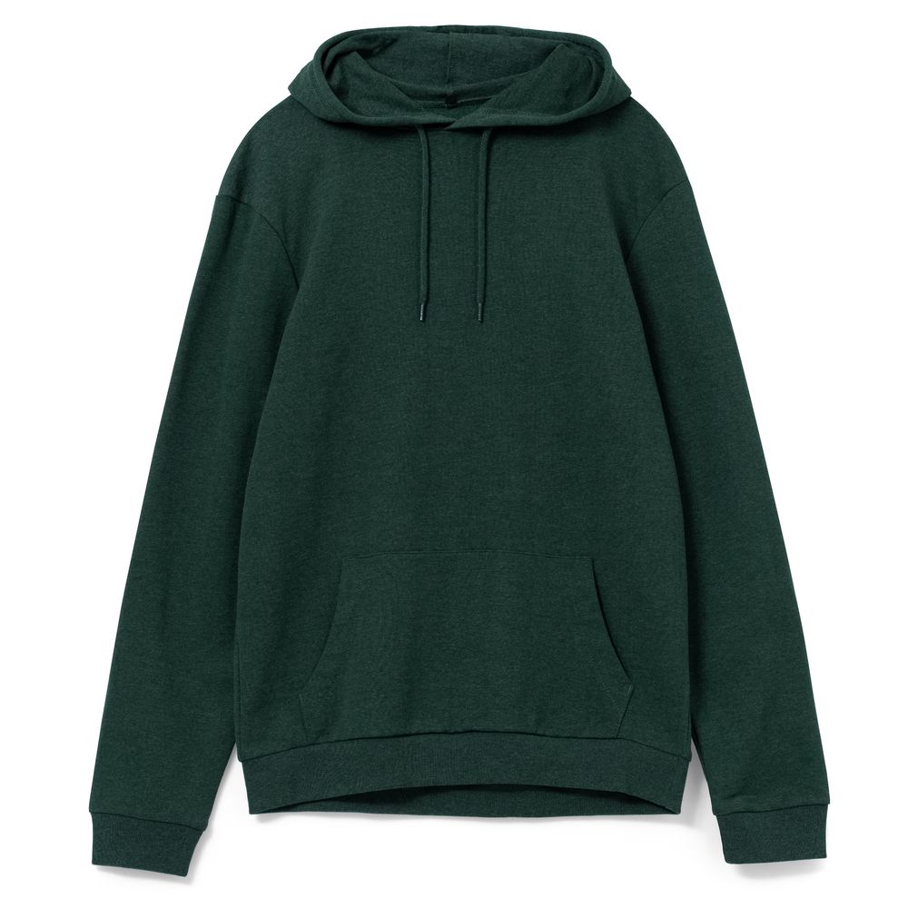 Толстовка с капюшоном унисекс Hoodie, темно-зеленый меланж / Миниатюра WWW (1000)