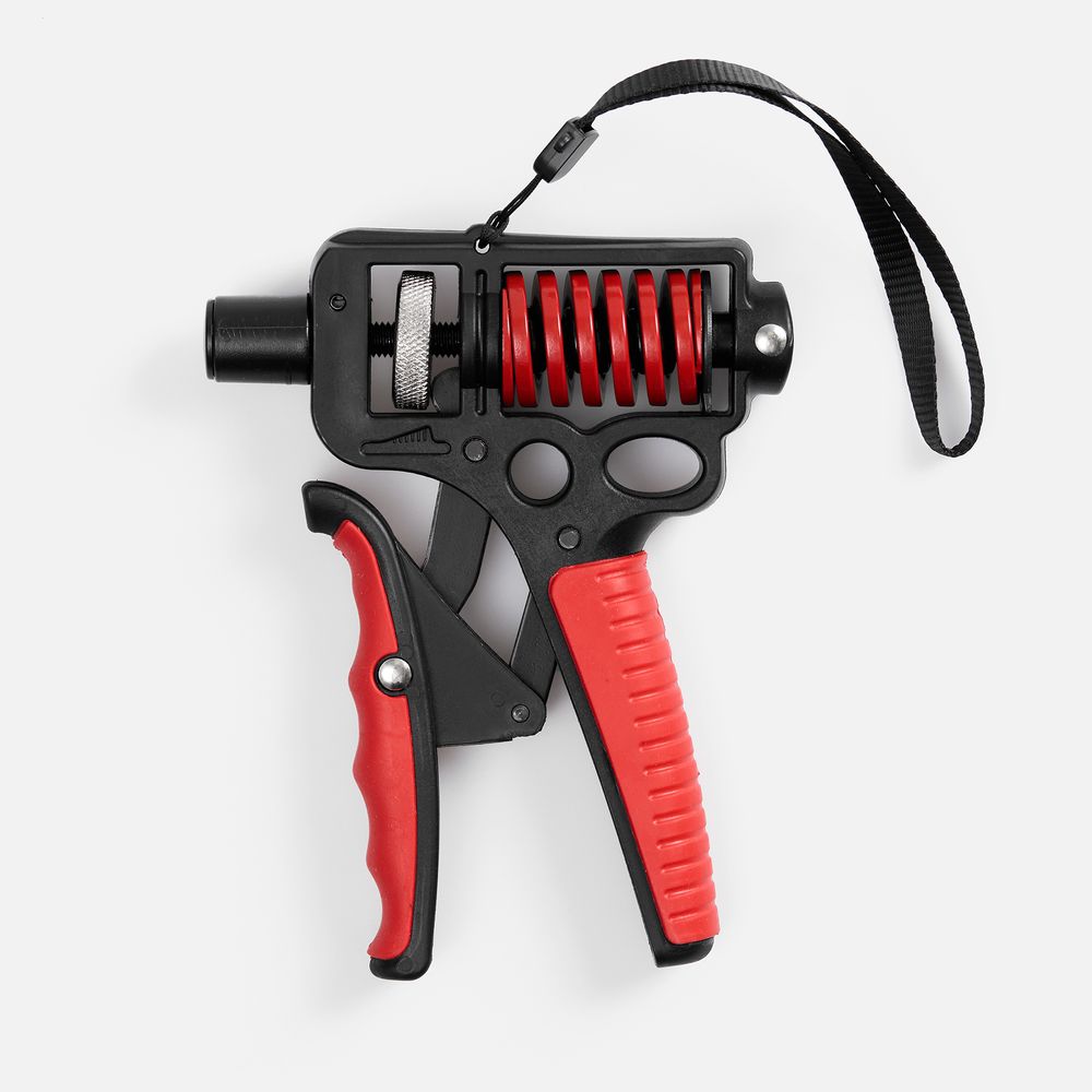 Эспандер кистевой пружинный Motive Power, черный с красным / Миниатюра WWW (1000)