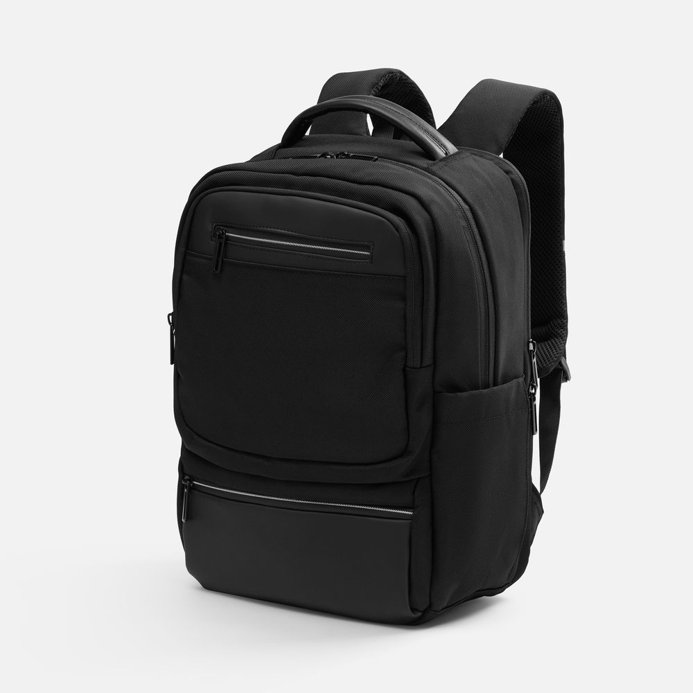 Рюкзак neoPolis, черный / Миниатюра WWW (1000)