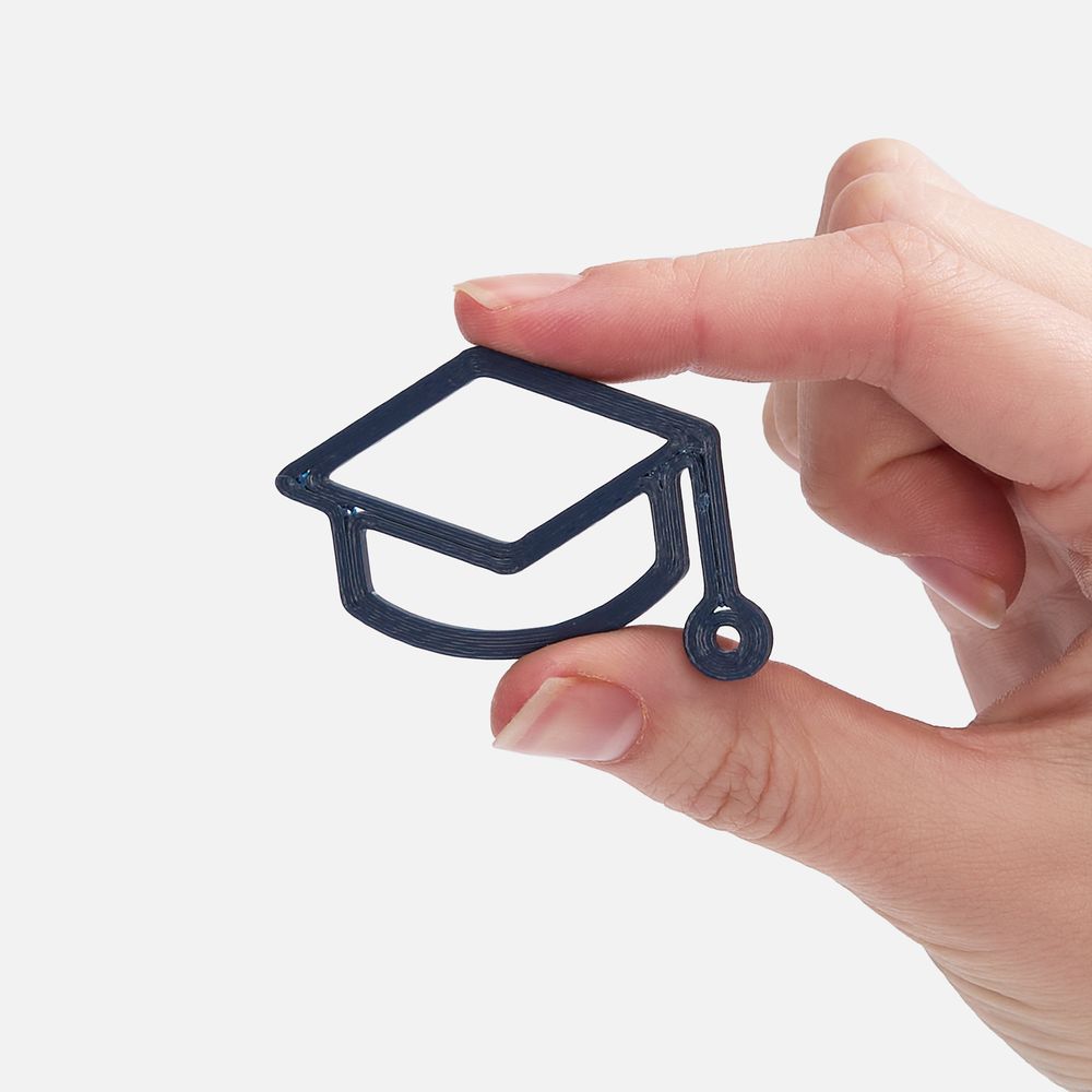 Подвеска Industry, 3D-печать на заказ, шапочка студента / Миниатюра WWW (1000)