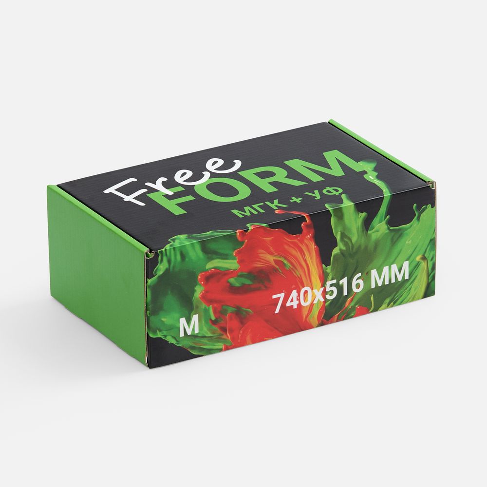 Коробка с печатью на заказ Freeform, M / Миниатюра WWW (1000)