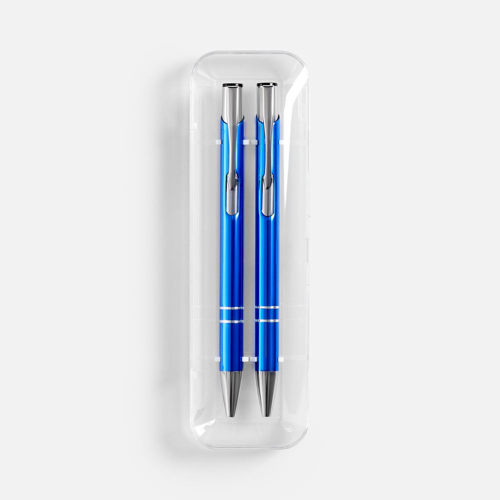 Набор из 2 ручек Keskus, ярко-синий / Миниатюра WWW (1000)