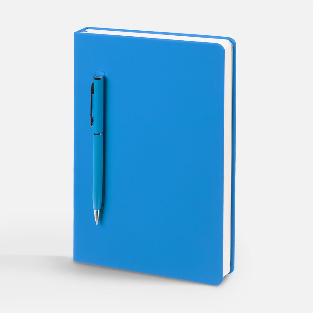 Ежедневник Magnet Shall, недатированный, голубой / Миниатюра WWW (1000)