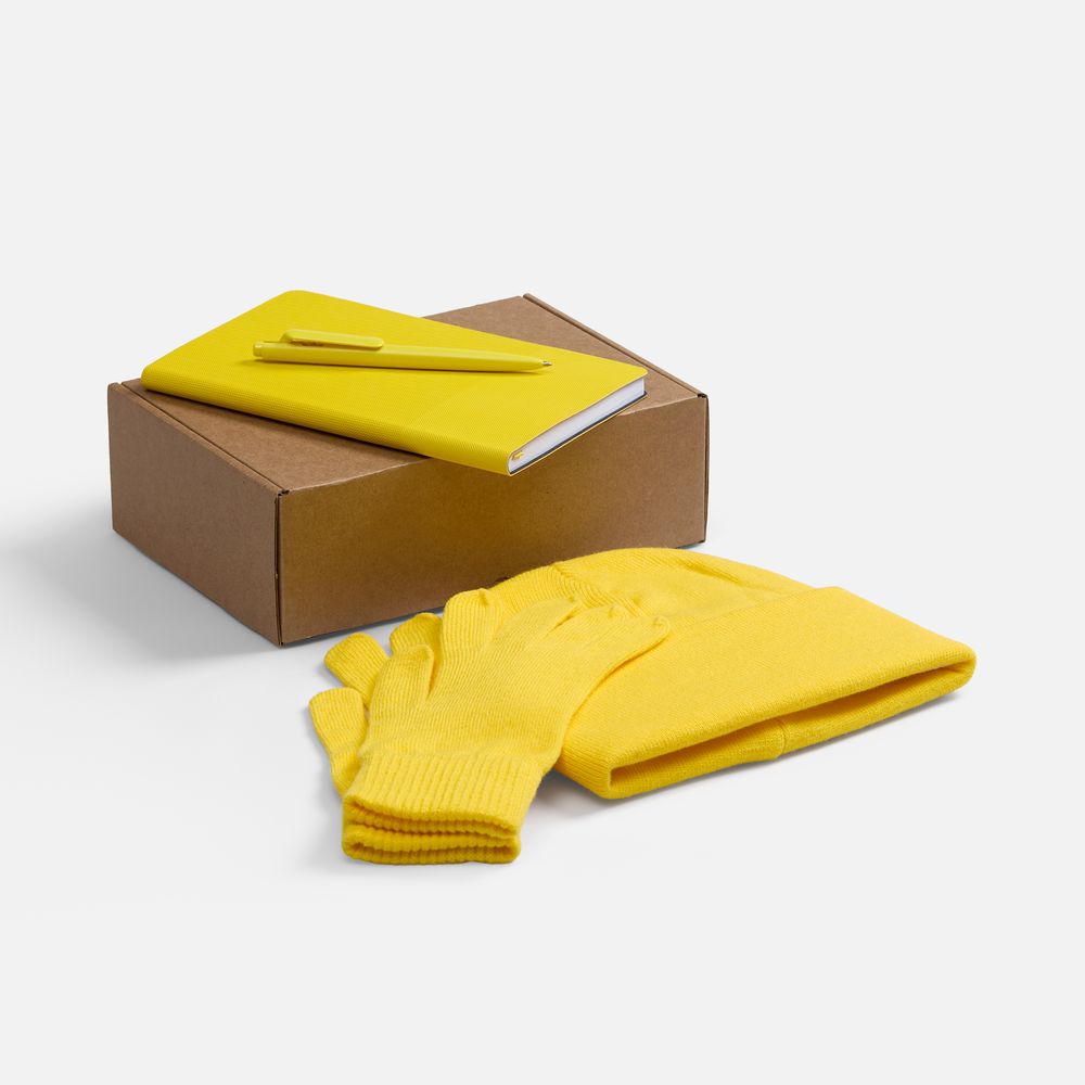 Набор Knit Warm, желтый / Миниатюра WWW (1000)