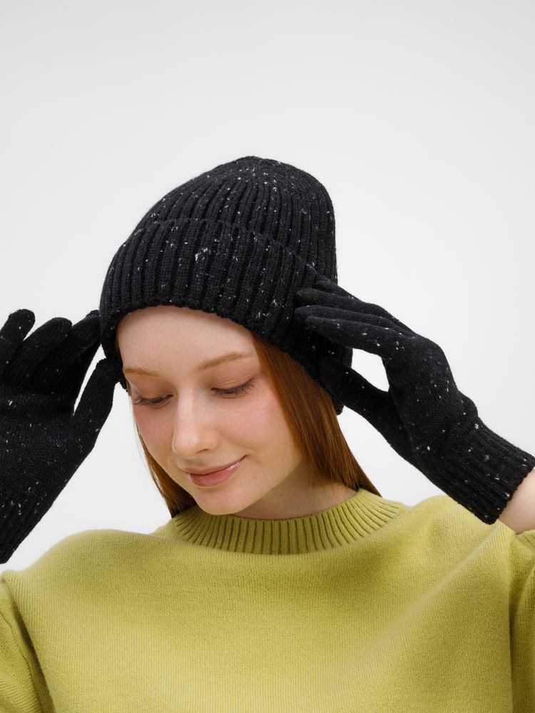 Шапка Spotti, черная / Миниатюра WWW (1000)