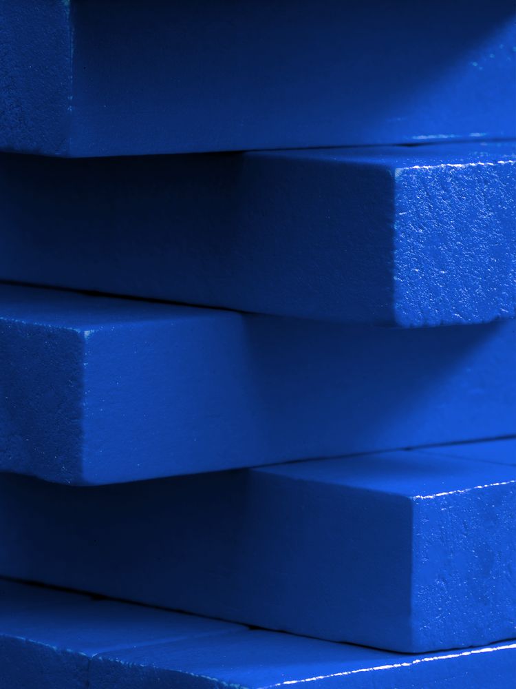 Игра «Деревянная башня мини», синяя / Миниатюра WWW (1000)