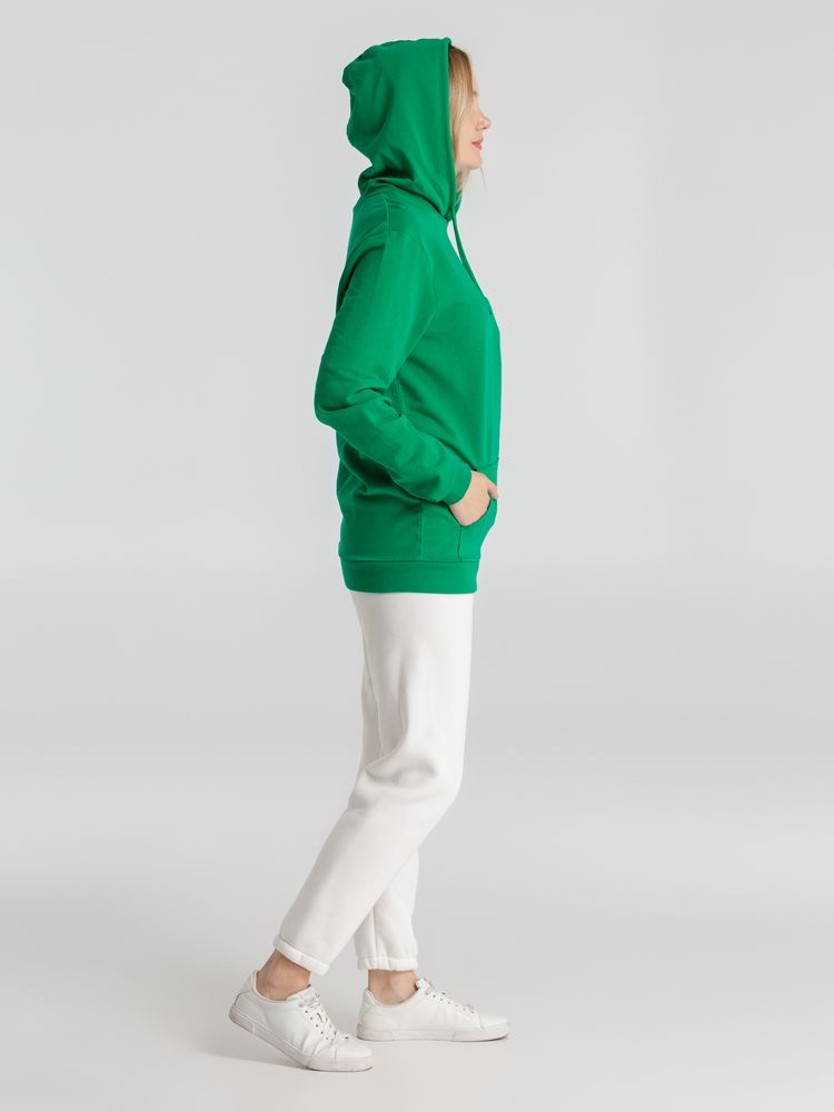 Толстовка с капюшоном унисекс Hoodie, зеленая / Миниатюра WWW (1000)