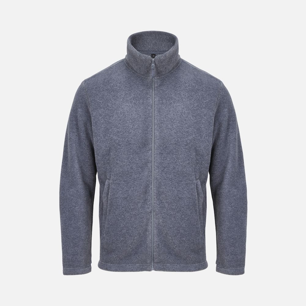 Куртка флисовая унисекс Nitro, серый меланж / Миниатюра WWW (1000)