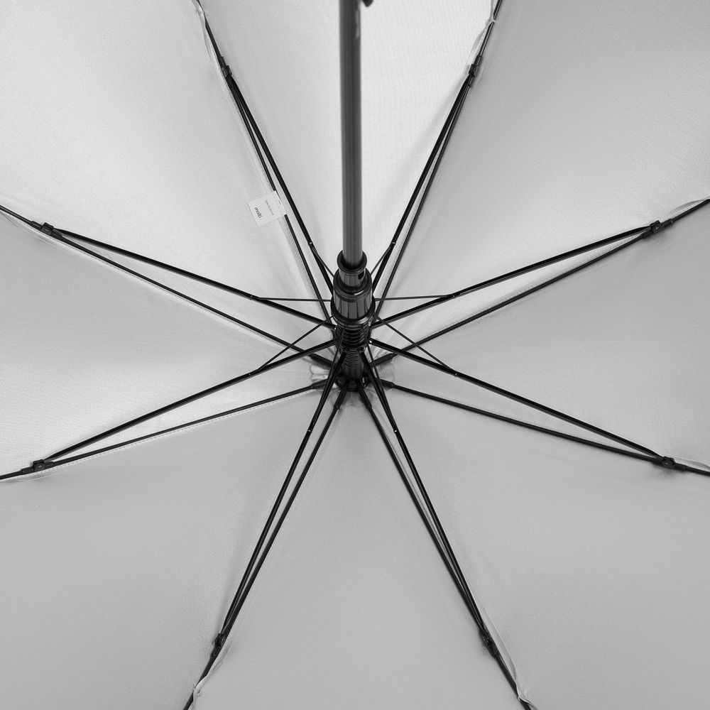 Зонт-трость Standard, серебристый / Миниатюра WWW (1000)