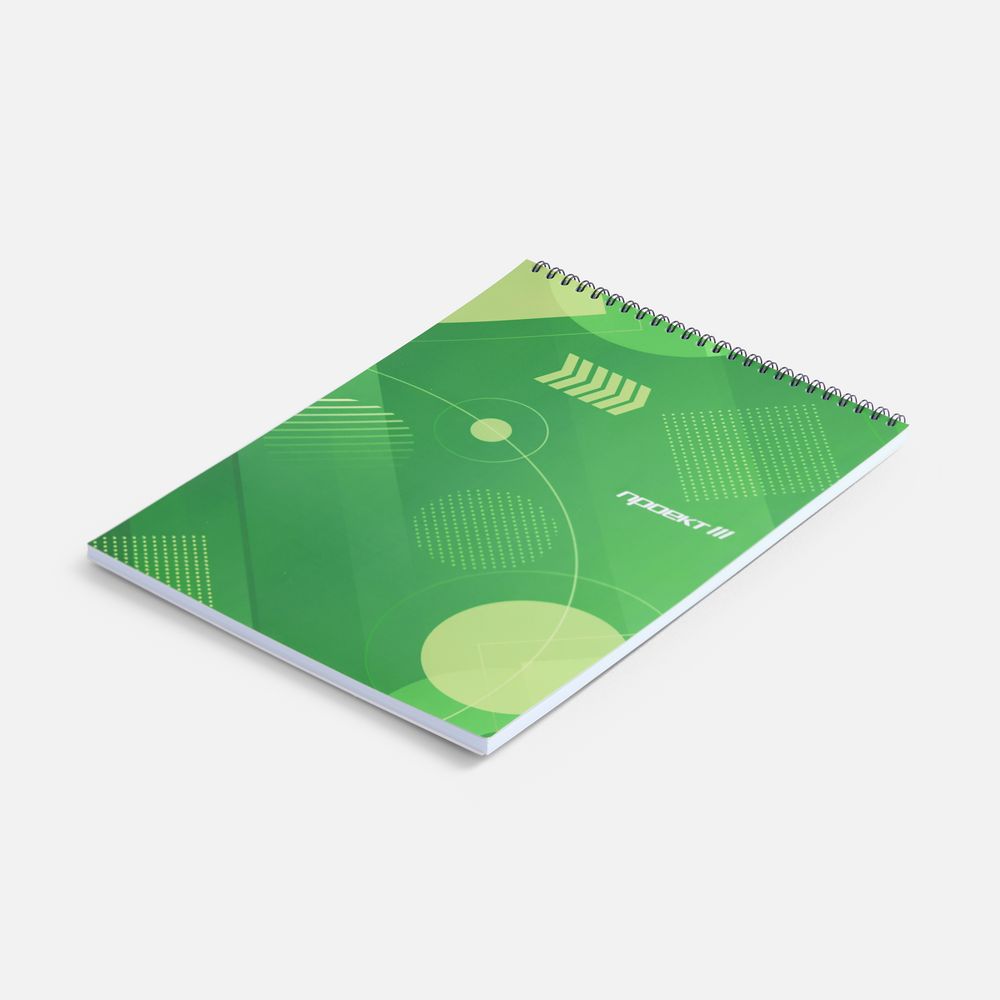 Блокнот на заказ Sketch Print M, без линовки / Миниатюра WWW (1000)