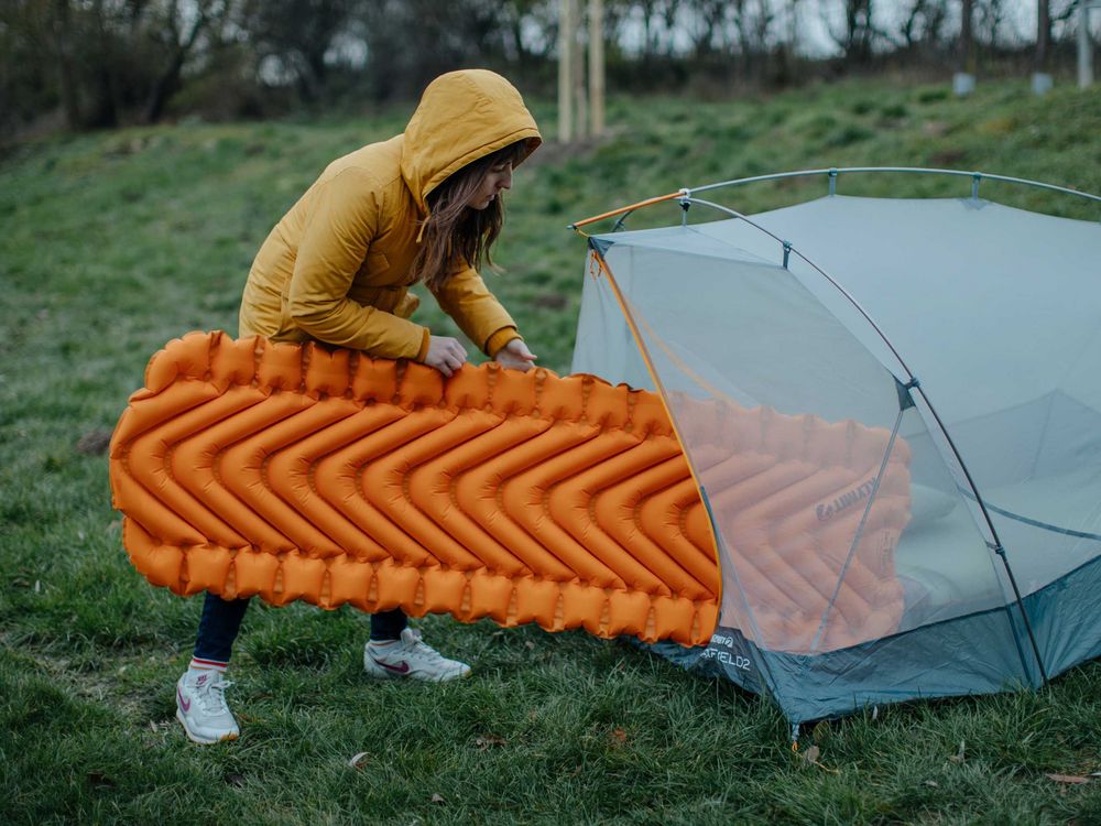 Надувной коврик Insulated Static V Lite, оранжевый / Миниатюра WWW (1000)