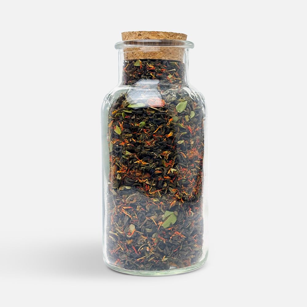 Чай «Сокочай», зеленый с соком ананаса, облепихой, толокнянкой и сафлором / Миниатюра WWW (1000)