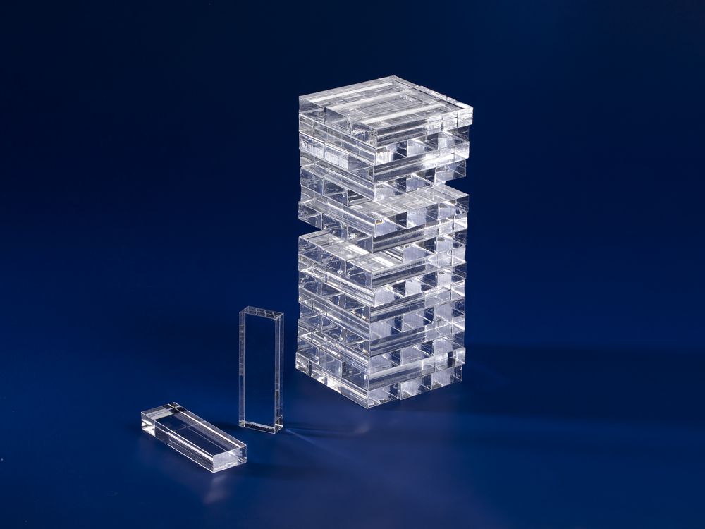 Игра Acryllic Tower, прозрачная / Миниатюра WWW (1000)