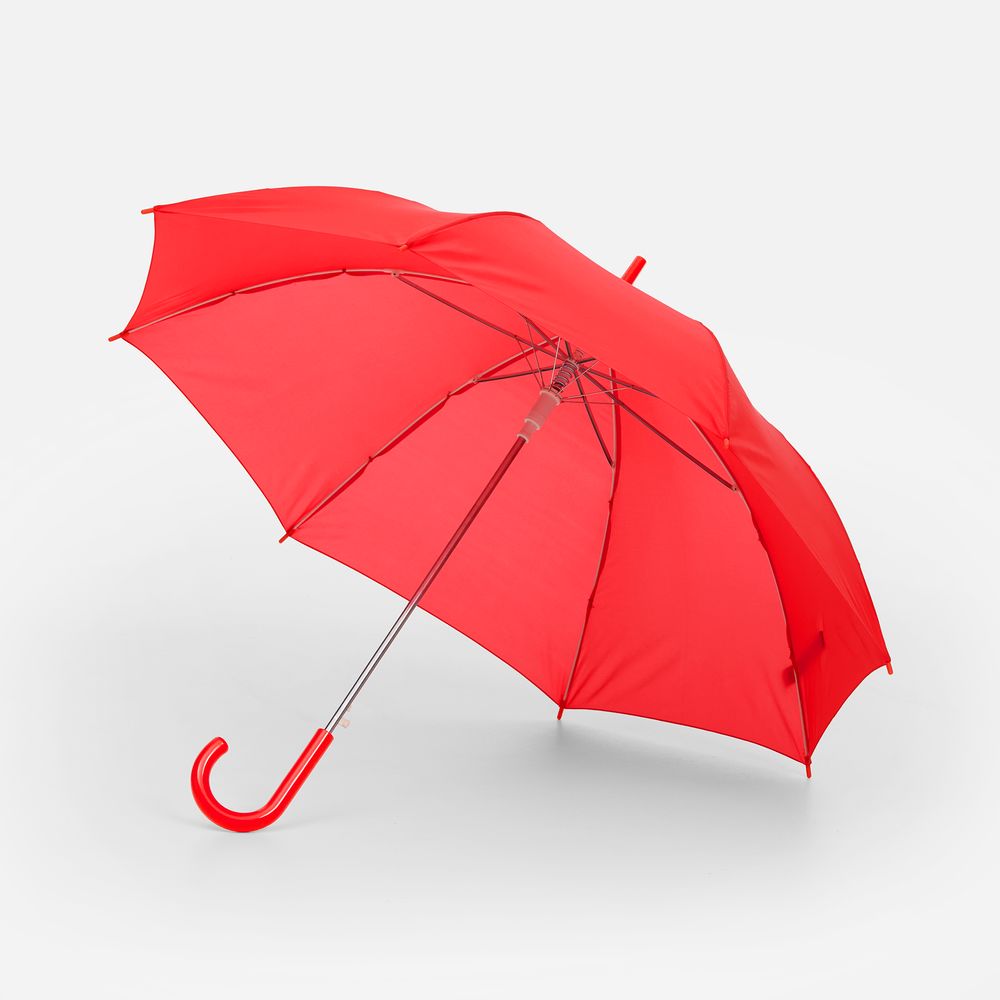 Зонт-трость Promo, красный / Миниатюра WWW (1000)