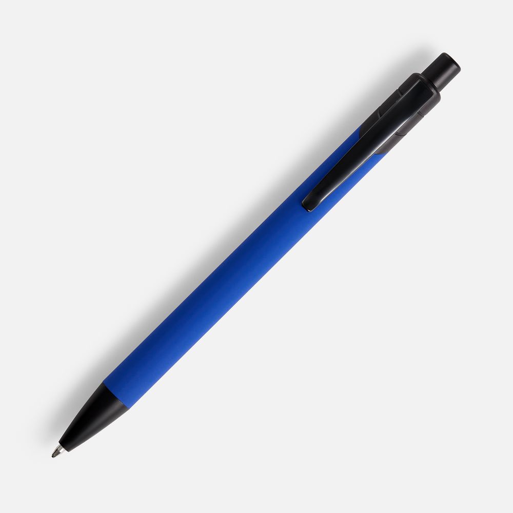 Ручка шариковая Undertone Black Soft Touch, ярко-синяя / Миниатюра WWW (1000)