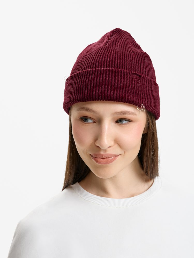 Шапка Ribelle, темно-красная (винная) / Миниатюра WWW (1000)